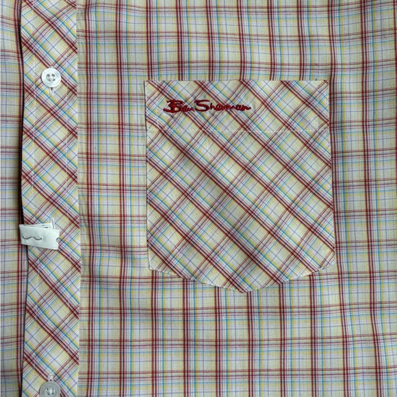 Ben Sherman Button Doen Short Sleeve Shirt - Picture 5 of 6